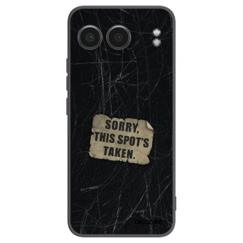 Picasee OnePlus Nord 4 Hülle - Schwarzes Silikon - SORRY