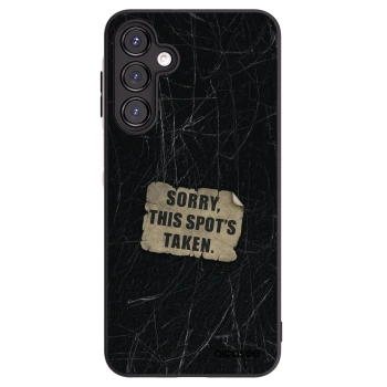 Picasee Samsung Galaxy A16 5G Hülle - Schwarzes Silikon - SORRY