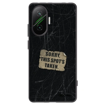 Picasee Xiaomi Poco F7 Pro 5G Hülle - Schwarzes Silikon - SORRY