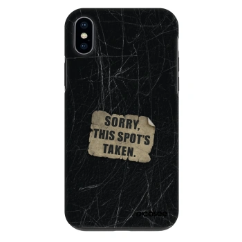 Hülle für Apple iPhone XS Max - SORRY