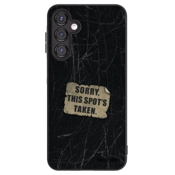 Picasee Samsung Galaxy A16 4G Hülle - Schwarzes Silikon - SORRY