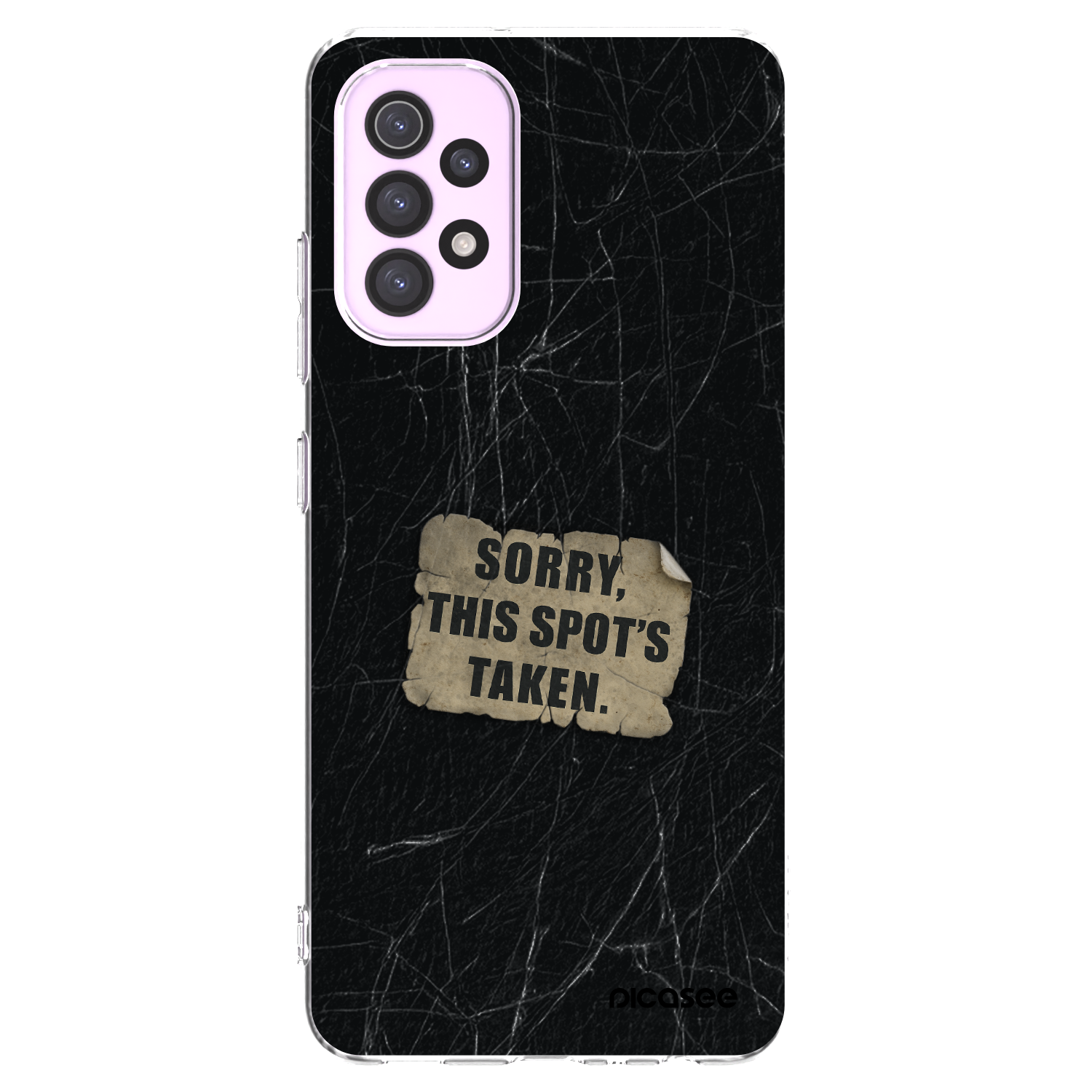 Picasee Samsung Galaxy A32 5G A326B Hülle - Transparentes Silikon - SORRY