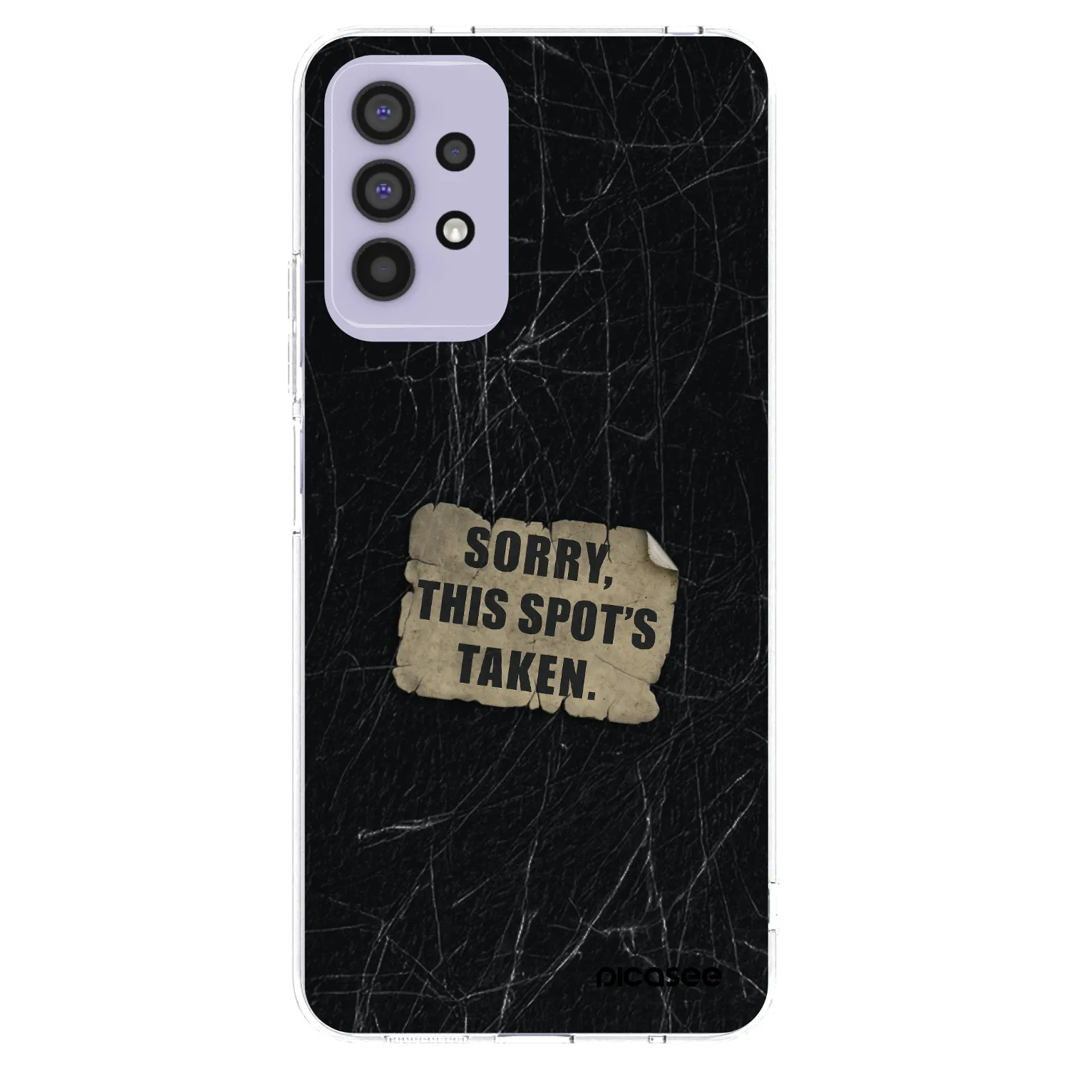 Picasee Samsung Galaxy A32 4G SM-A325F Hülle - Transparentes Silikon - SORRY