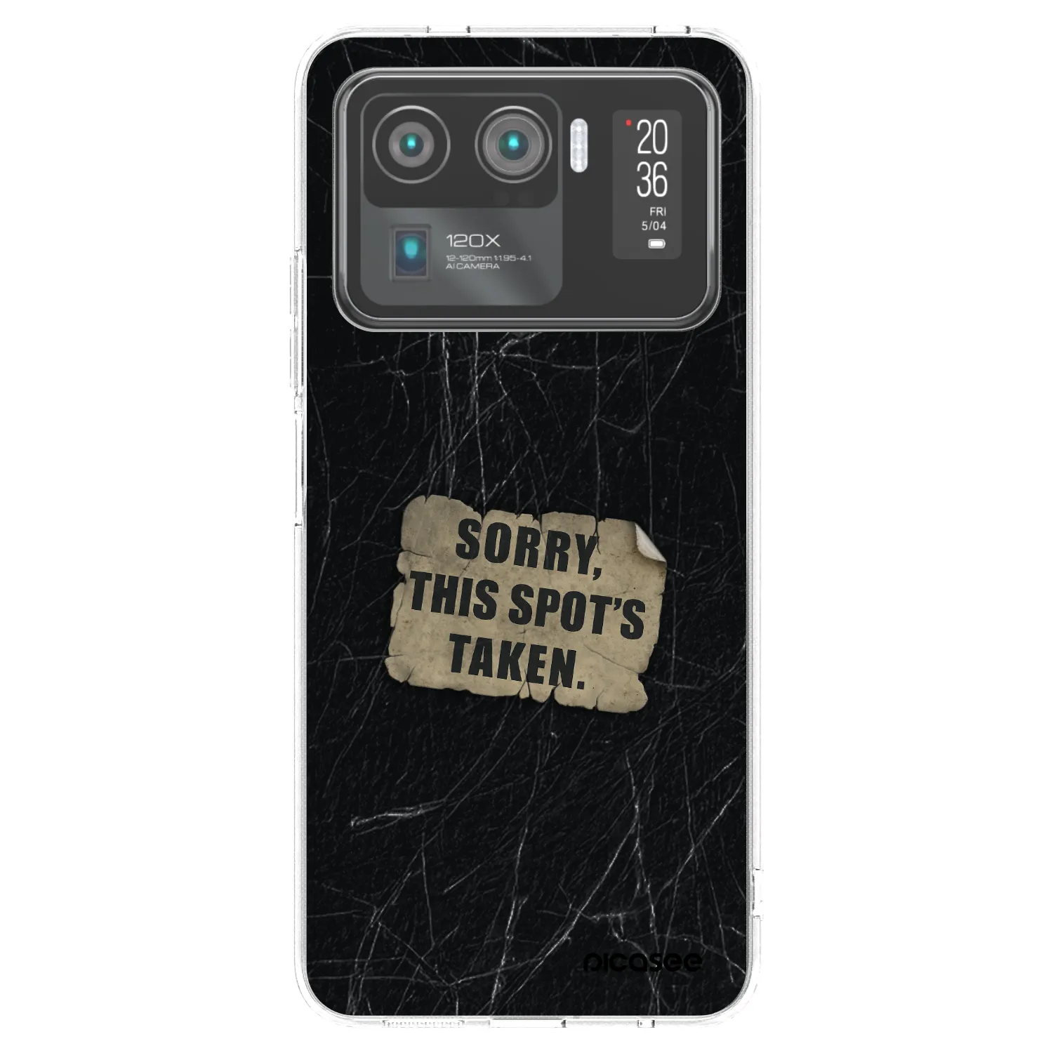 Picasee Xiaomi Mi 11 Ultra Hülle - Transparentes Silikon - SORRY