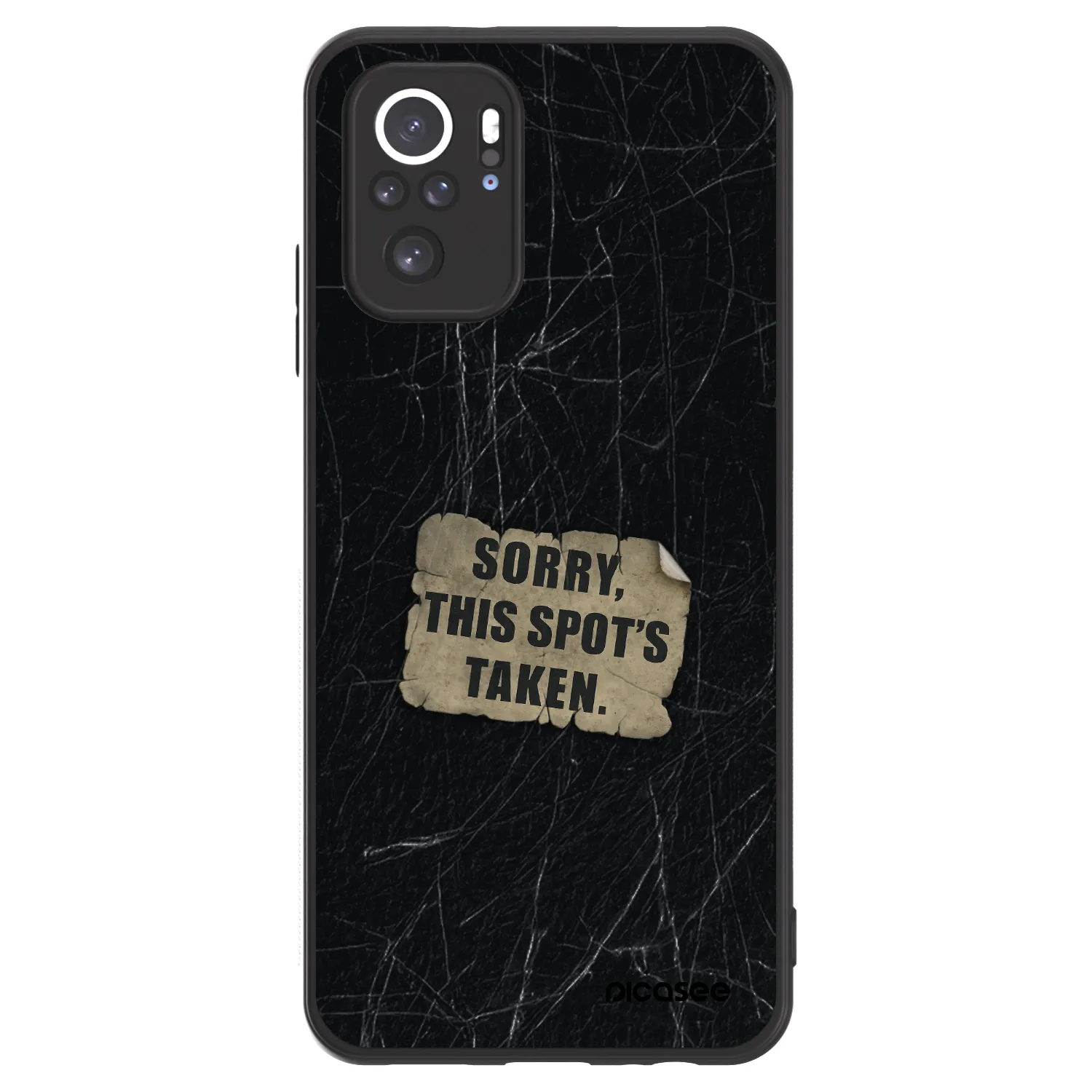 Picasee ULTIMATE CASE für Xiaomi Redmi Note 10S - SORRY