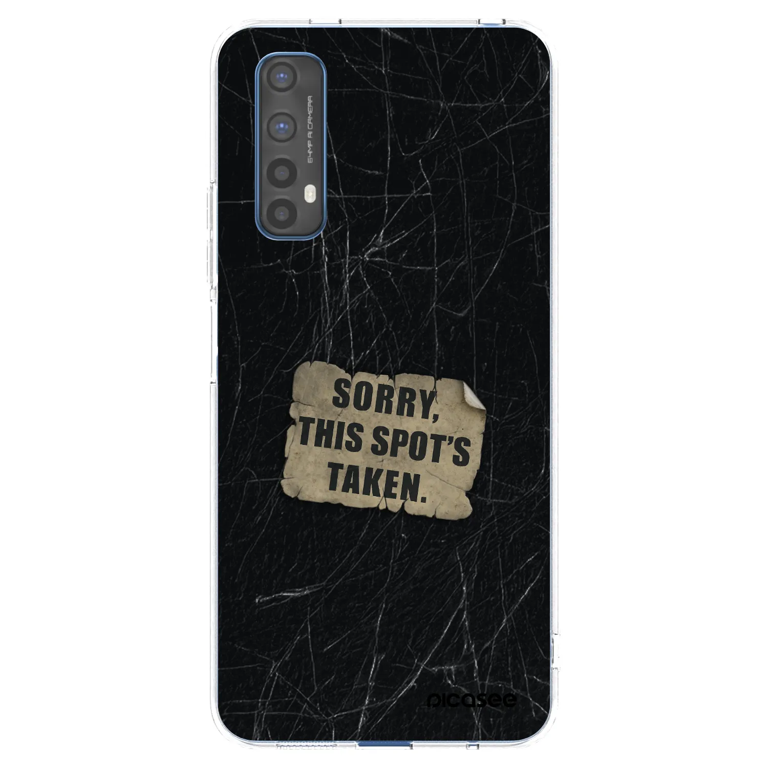 Picasee Realme 7 Hülle - Transparentes Silikon - SORRY