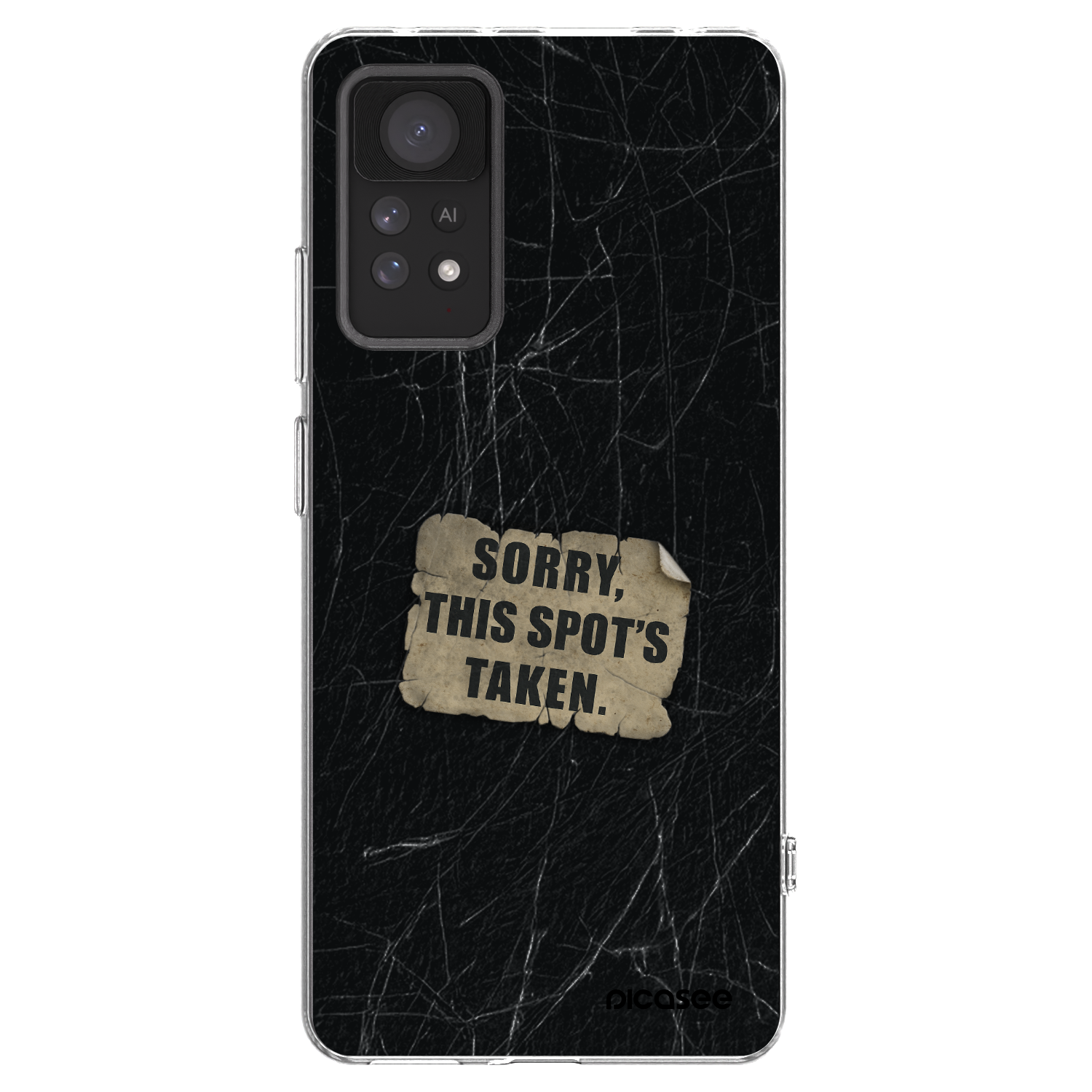 Picasee Xiaomi Redmi Note 11 Pro 5G Hülle - Transparentes Silikon - SORRY