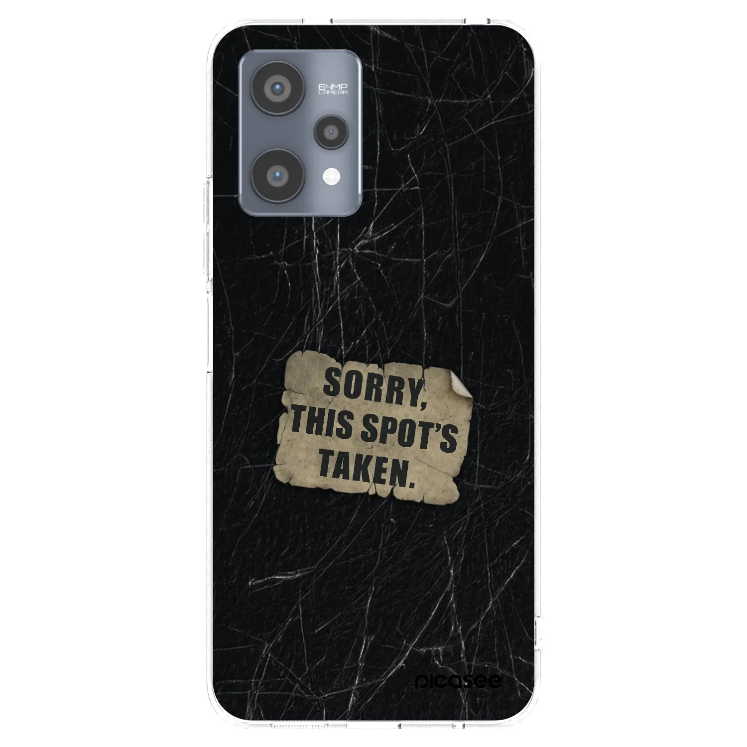 Picasee Realme 9 Pro 5G Hülle - Transparentes Silikon - SORRY