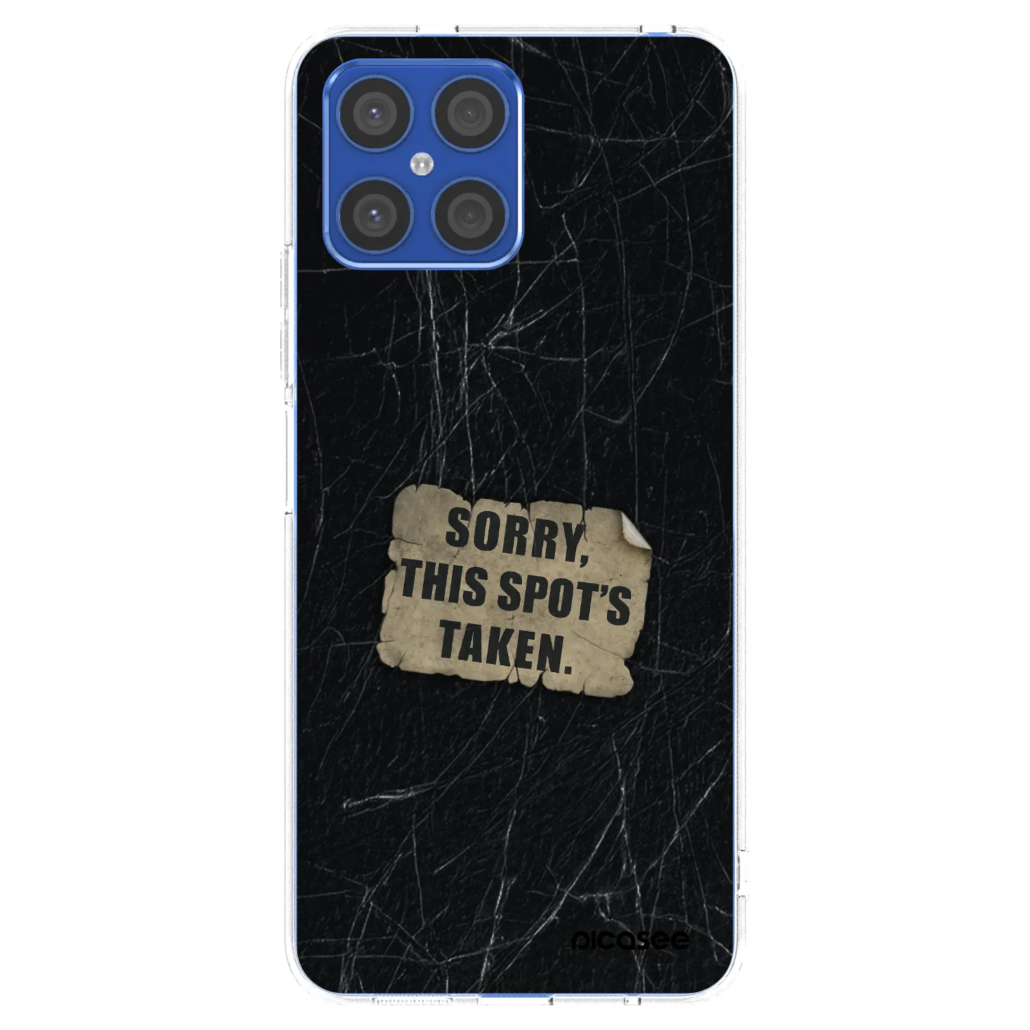 Picasee Honor X8 4G Hülle - Transparentes Silikon - SORRY