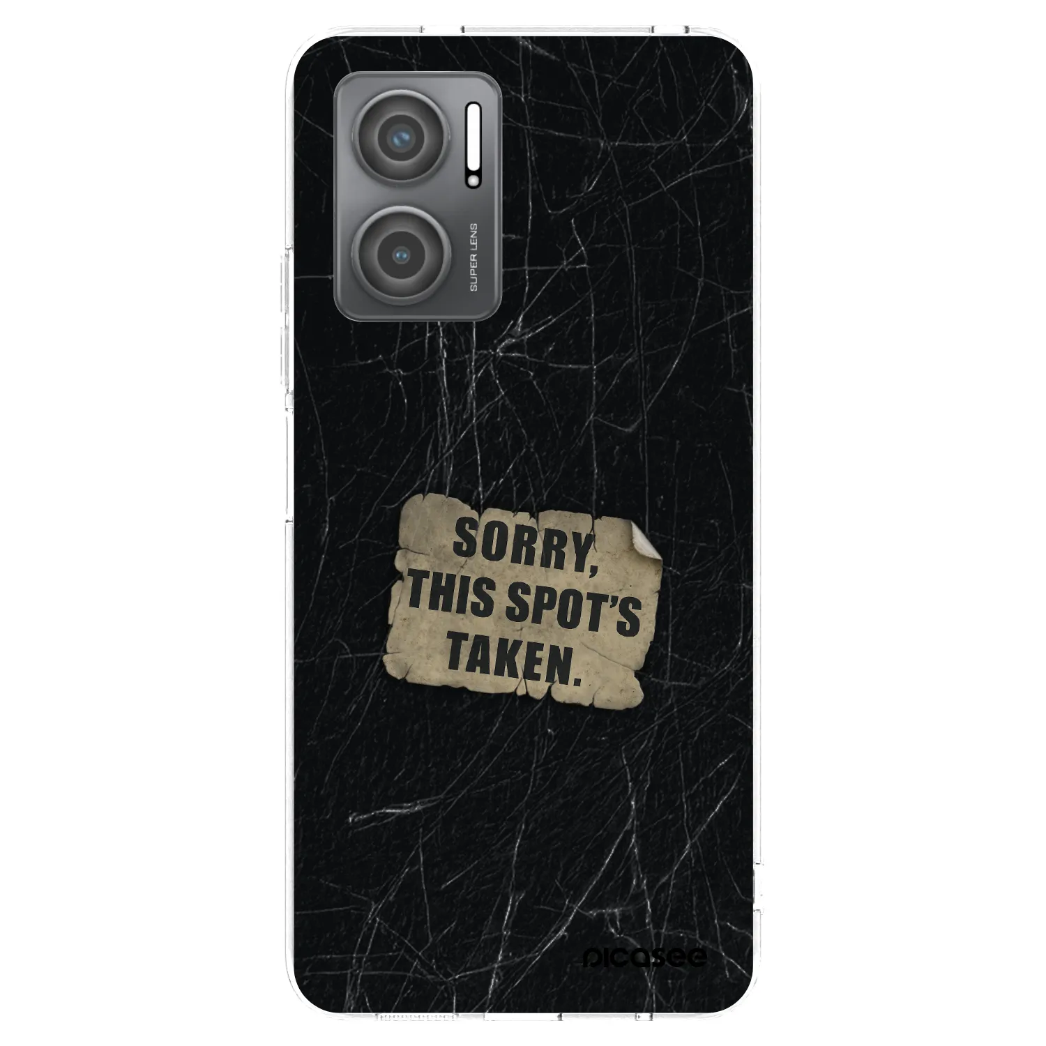 Picasee Xiaomi Redmi 10 5G Hülle - Transparentes Silikon - SORRY