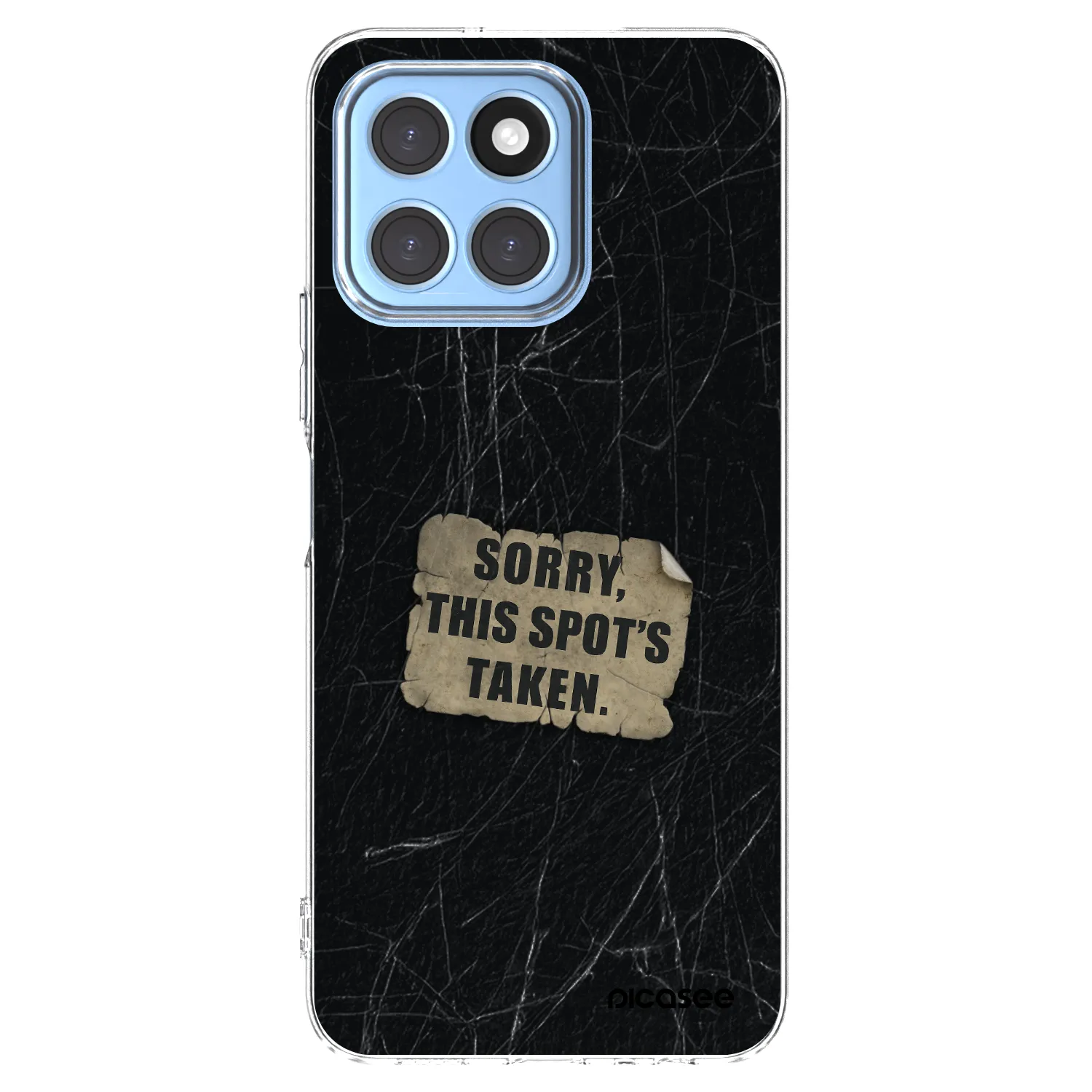 Picasee Honor X8 5G Hülle - Transparentes Silikon - SORRY