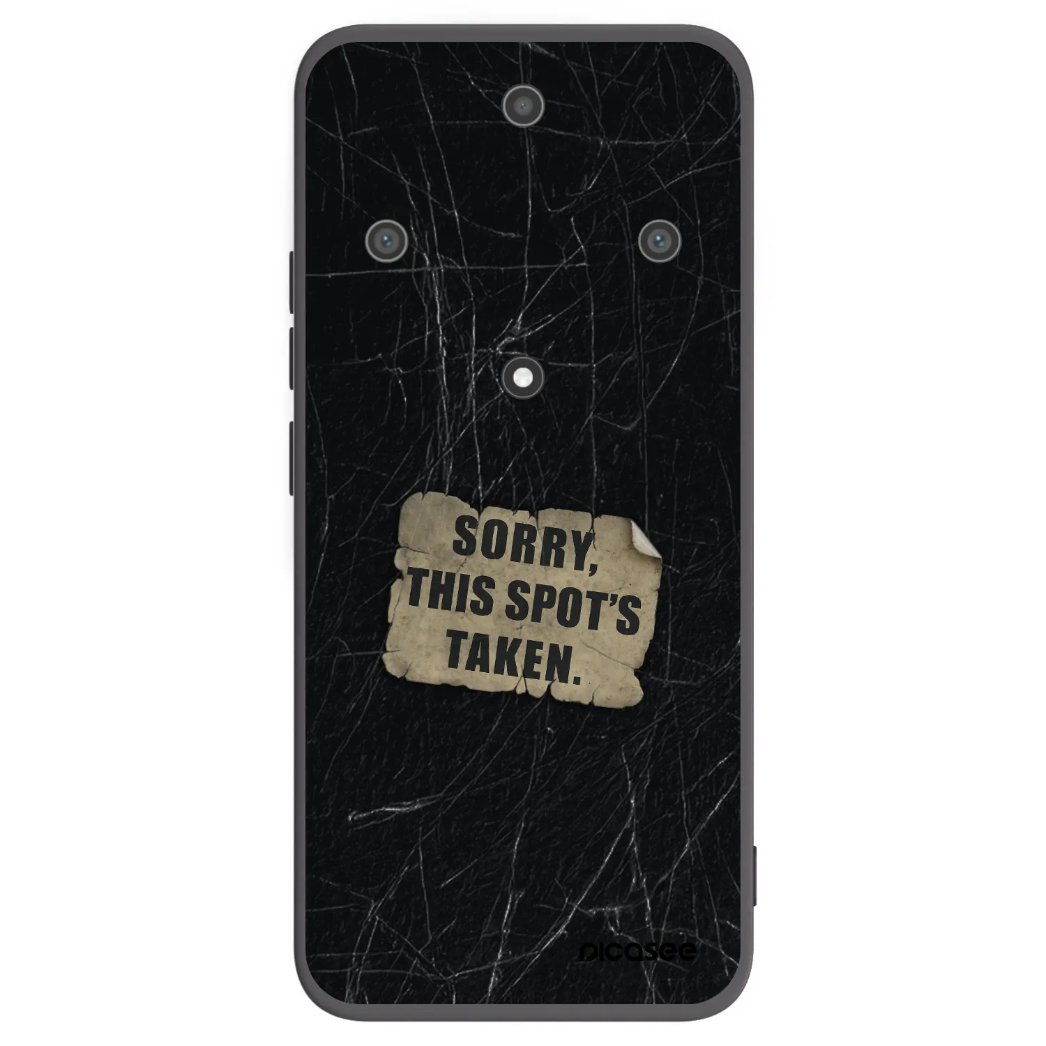 Picasee Honor Magic5 Lite 5G Hülle - Schwarzes Silikon - SORRY