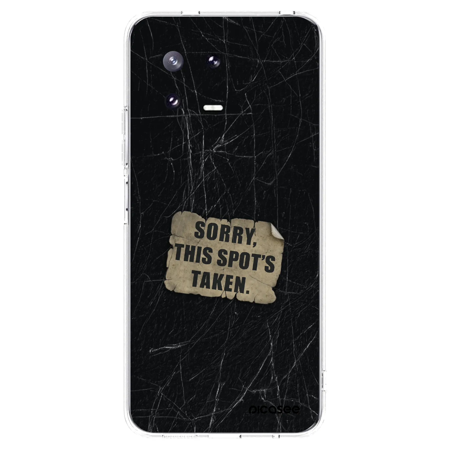 Picasee Xiaomi 13 Pro Hülle - Transparentes Silikon - SORRY