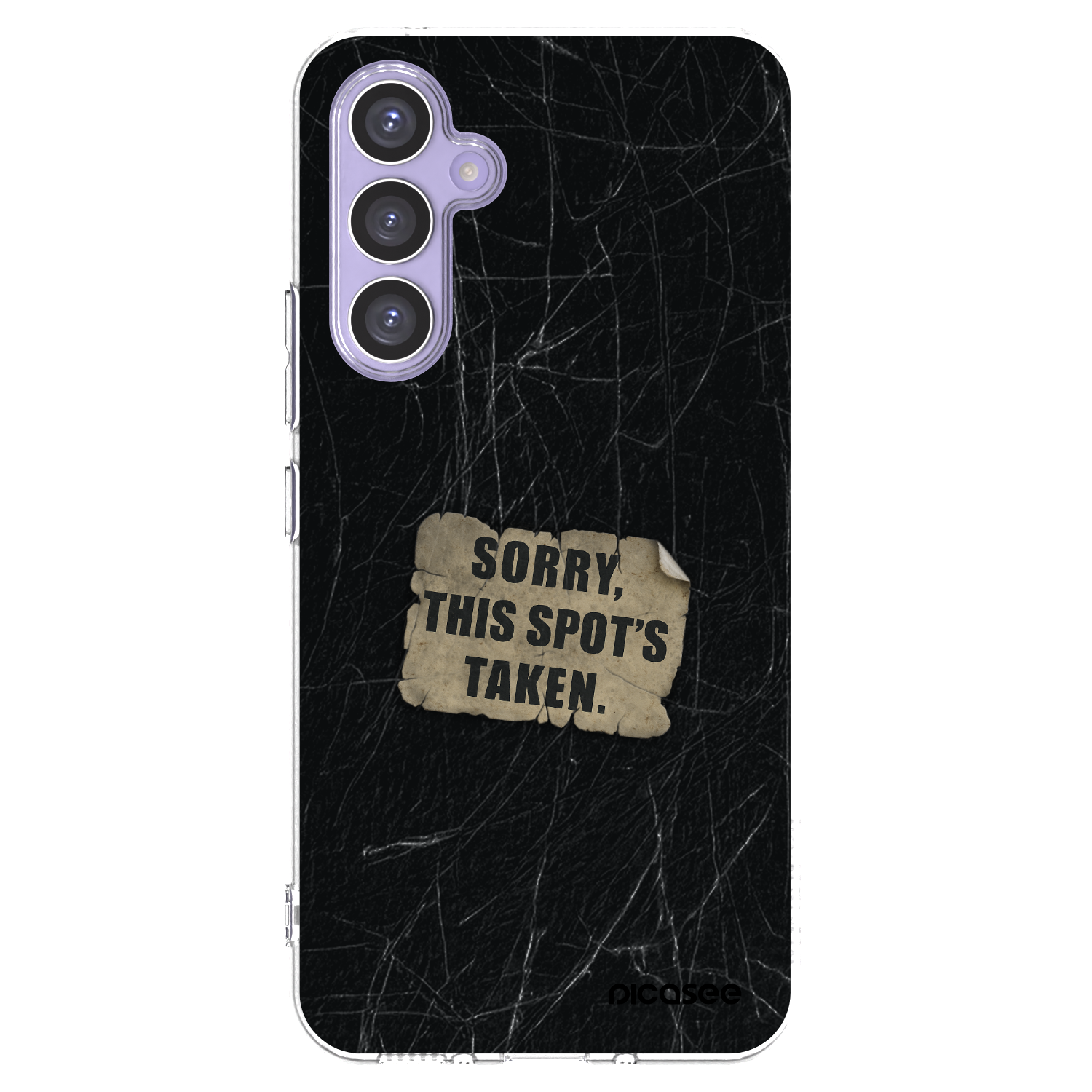 Picasee Samsung Galaxy A54 5G A546B Hülle - Transparentes Silikon - SORRY