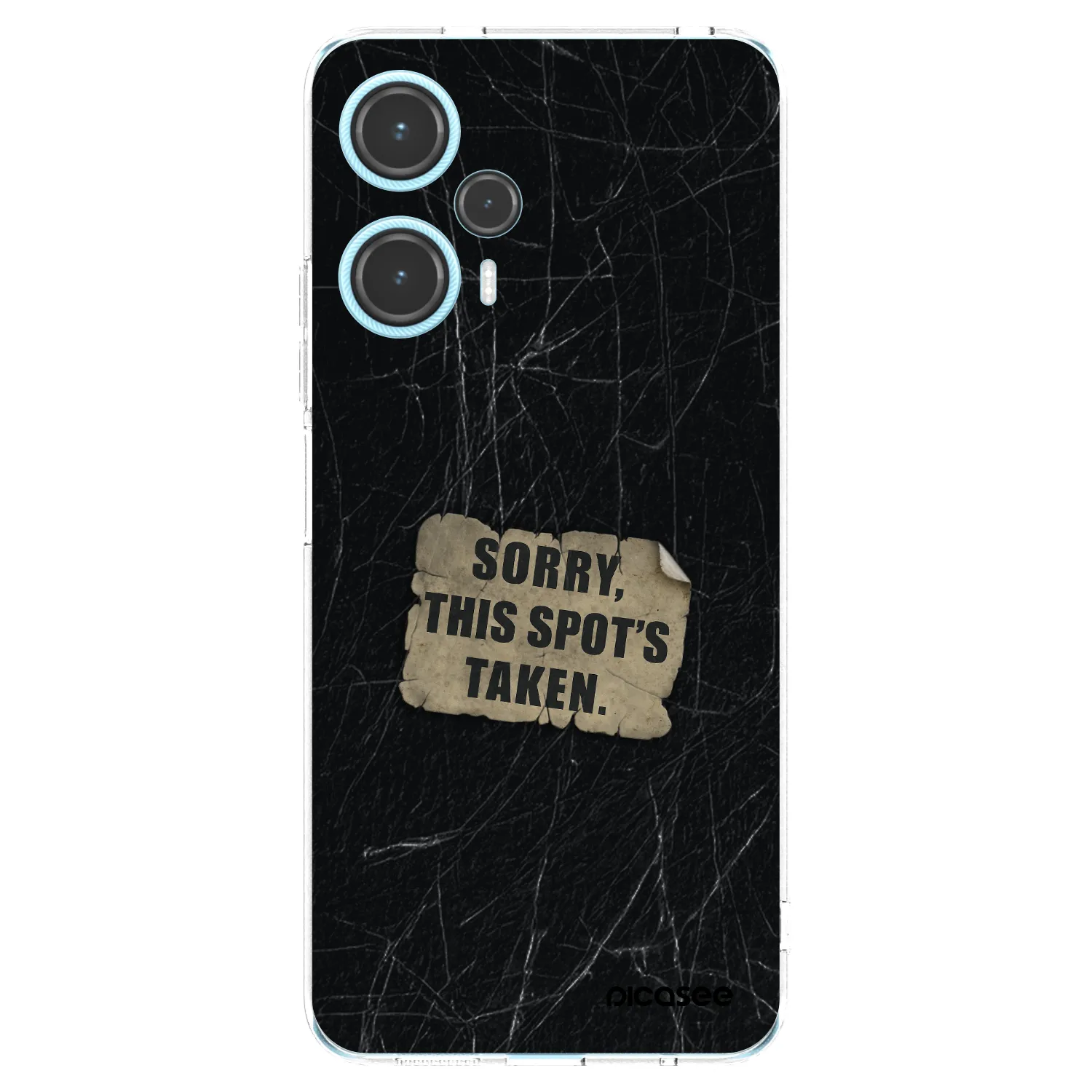 Picasee Xiaomi Poco F5 Hülle - Transparentes Silikon - SORRY
