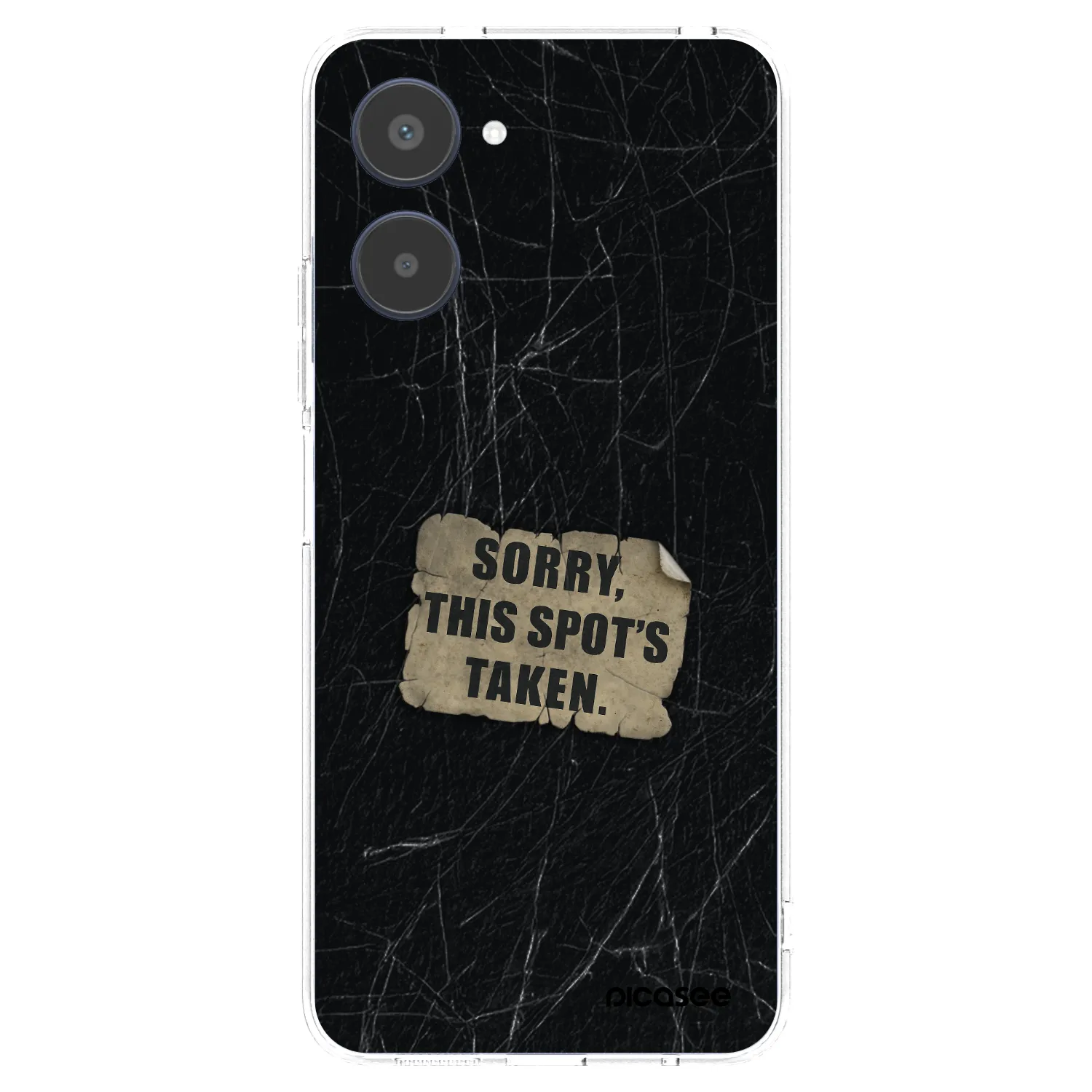 Picasee Realme 10 4G Hülle - Transparentes Silikon - SORRY