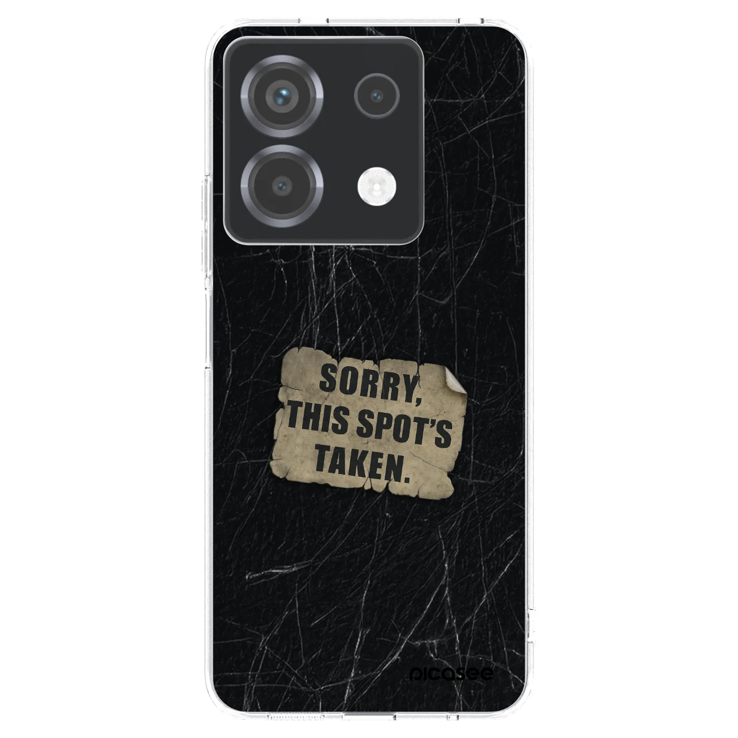 Picasee Xiaomi Poco X6 Hülle - Transparentes Silikon - SORRY