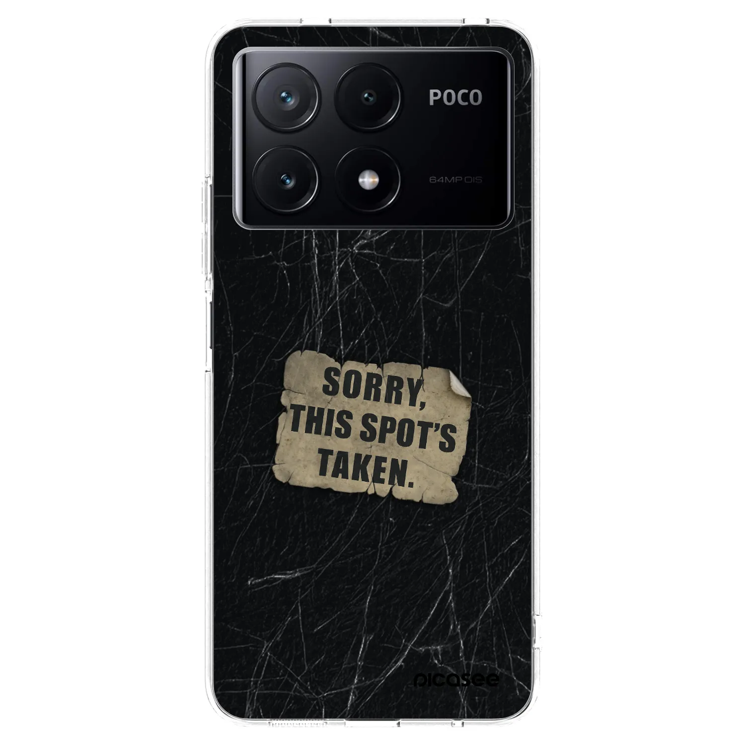 Picasee Xiaomi Poco X6 Pro Hülle - Transparentes Silikon - SORRY