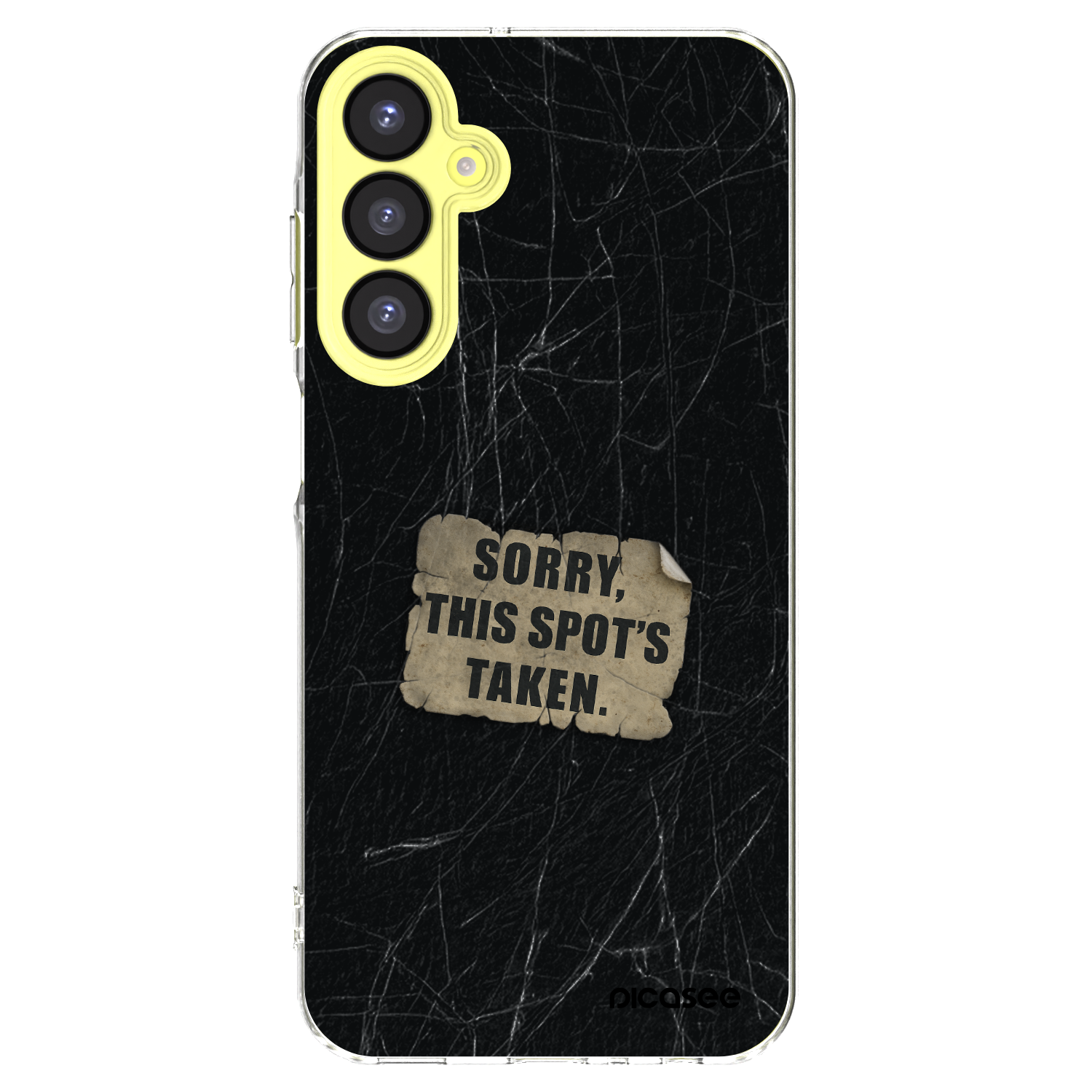 Picasee Samsung Galaxy A25 A256B 5G Hülle - Transparentes Silikon - SORRY