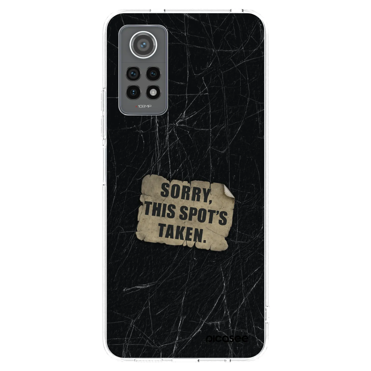 Picasee Xiaomi Redmi Note 12 Pro 4G Hülle - Transparentes Silikon - SORRY