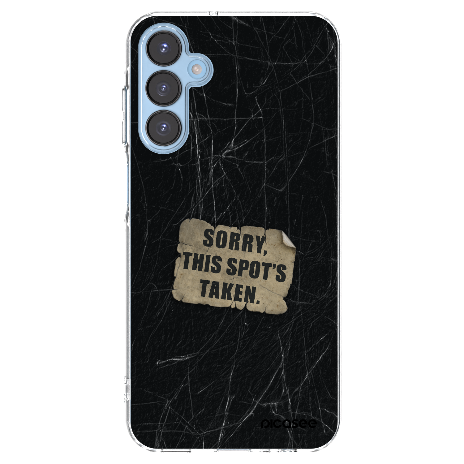 Picasee Samsung Galaxy A15 A156B 5G Hülle - Transparentes Silikon - SORRY