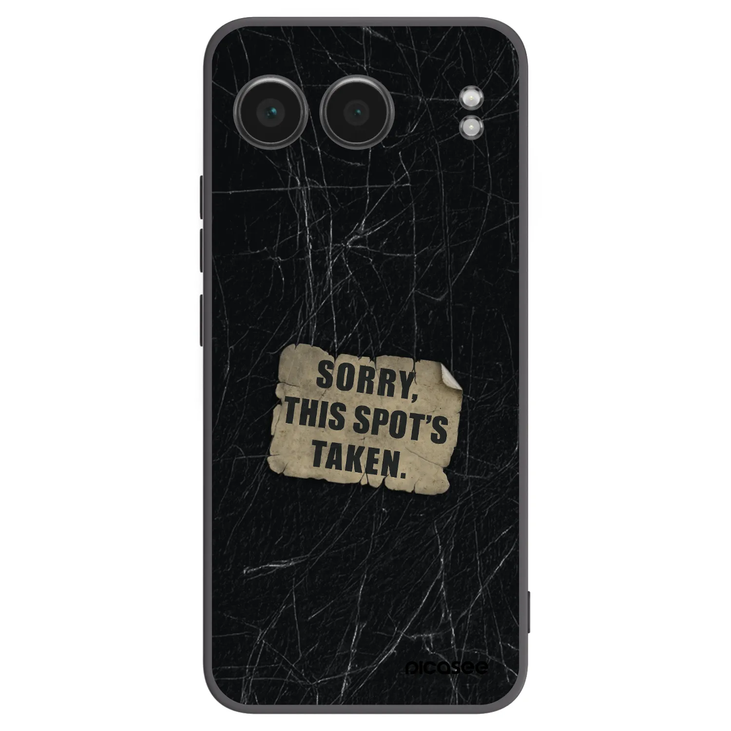 Picasee OnePlus Nord 4 Hülle - Schwarzes Silikon - SORRY