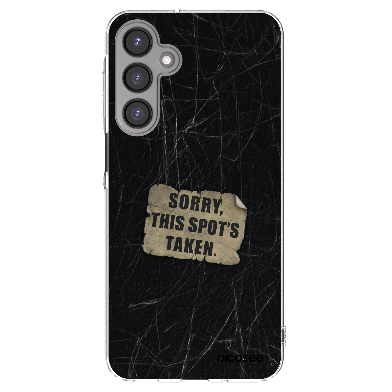 Picasee Samsung Galaxy A16 5G Hülle - Transparentes Silikon - SORRY