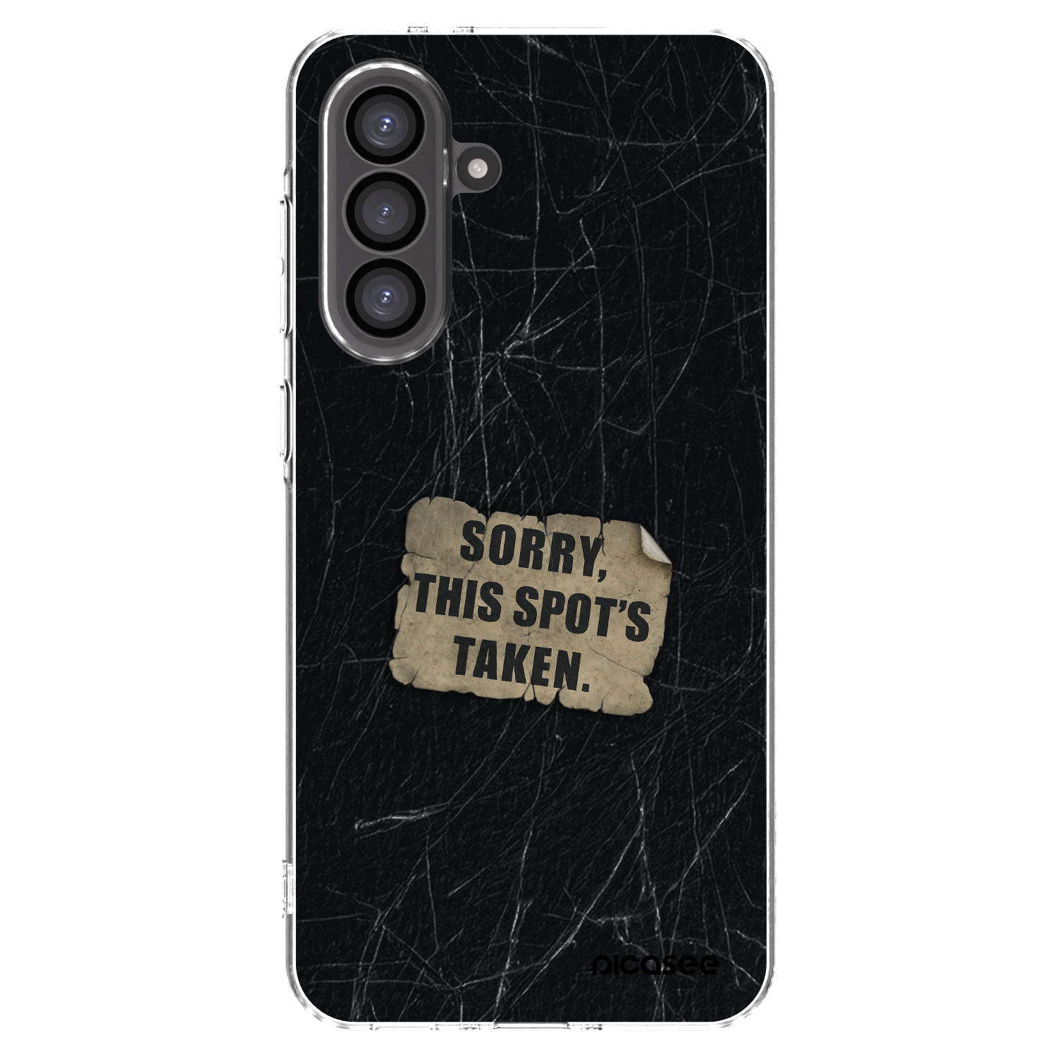 Picasee Samsung Galaxy A36 5G Hülle - Transparentes Silikon - SORRY
