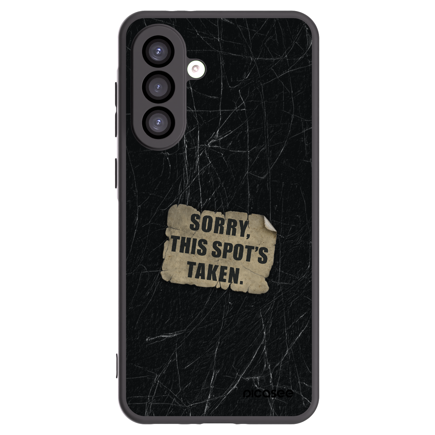 Picasee Samsung Galaxy A26 5G A266B Hülle - Schwarzes Silikon - SORRY