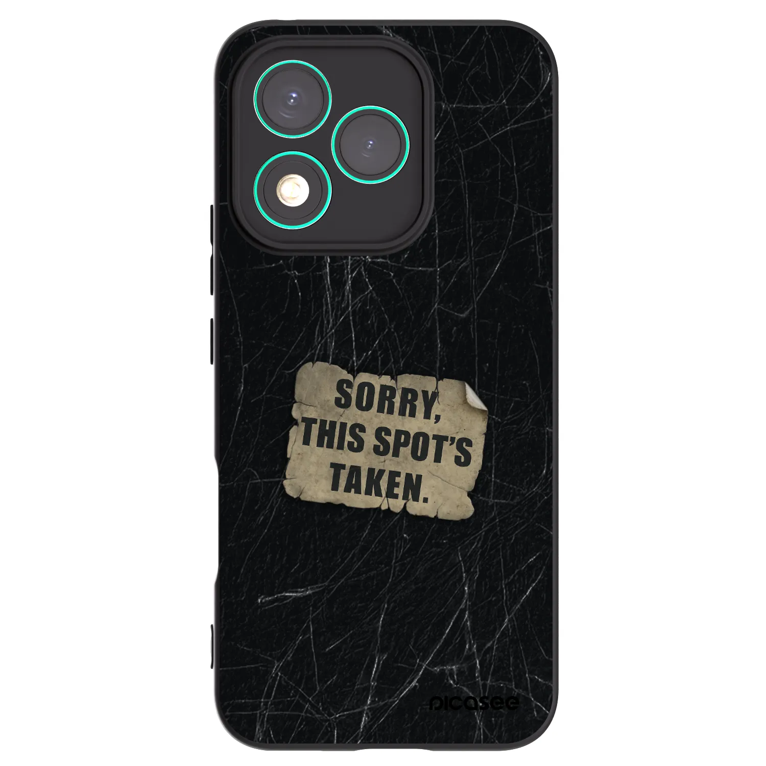 Picasee Honor 400 Lite 5G Hülle - Schwarzes Silikon - SORRY