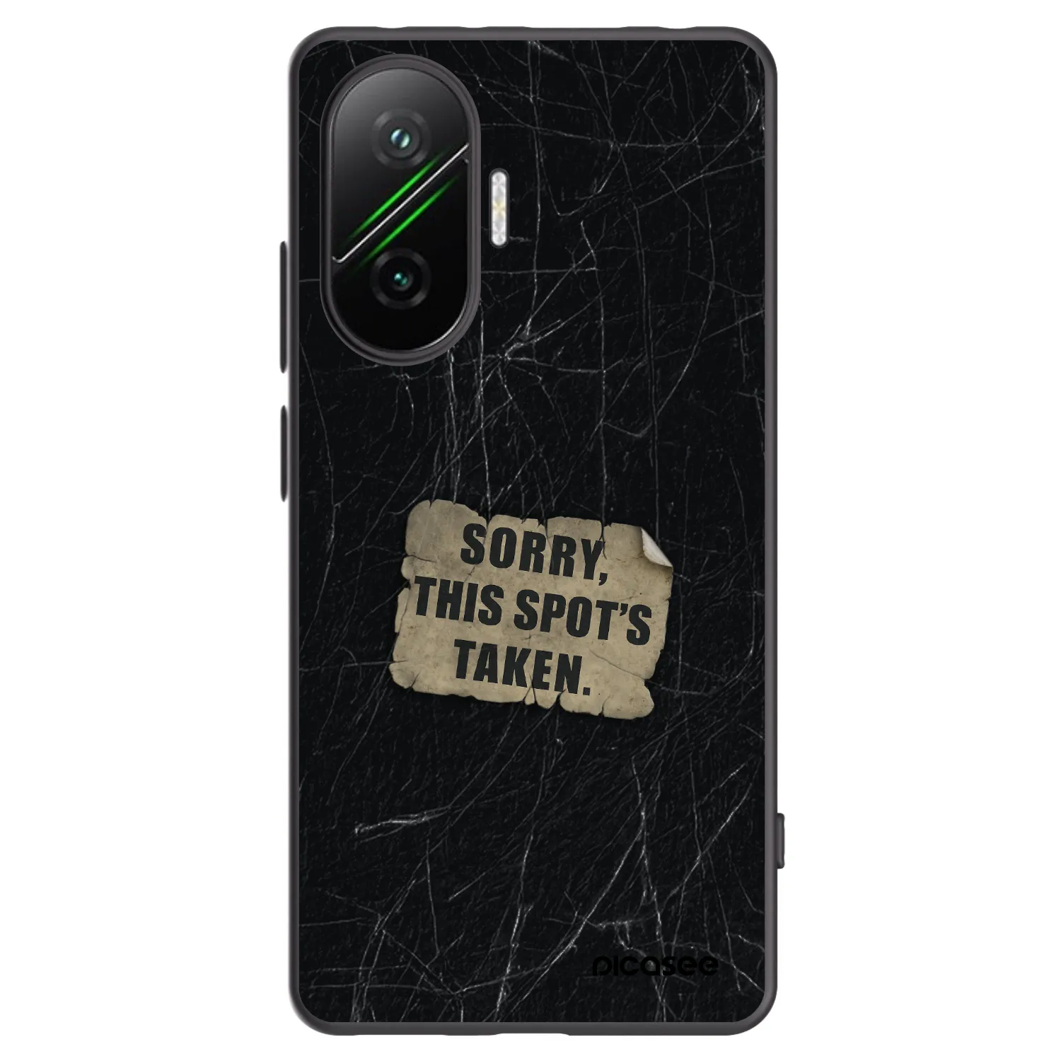 Picasee Xiaomi Poco F7 Pro 5G Hülle - Schwarzes Silikon - SORRY