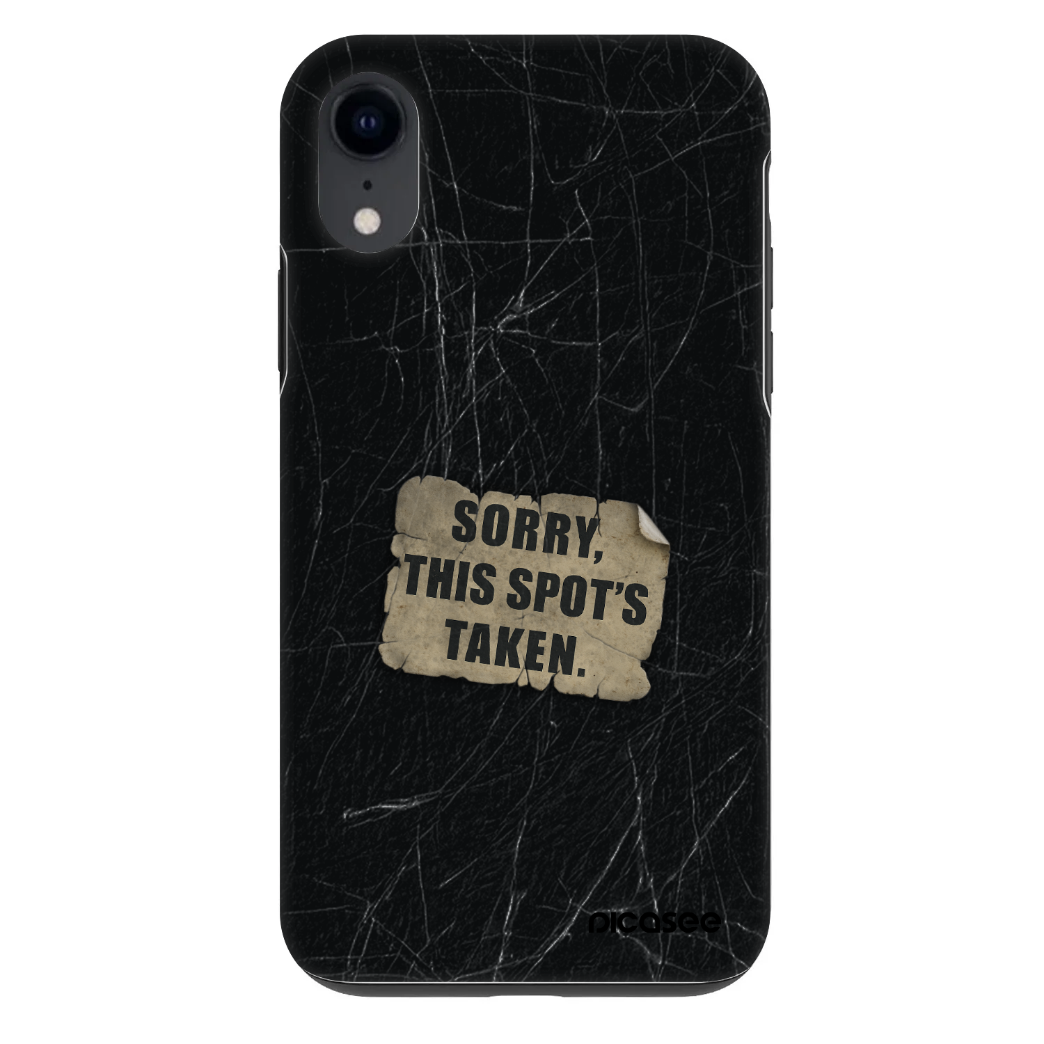 Picasee Fashion Case für Apple iPhone XR - SORRY