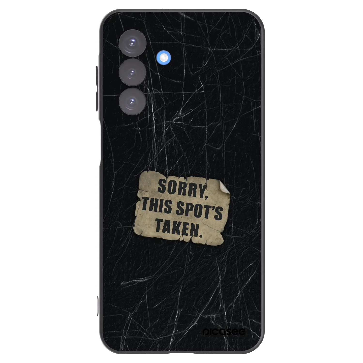Picasee Samsung Galaxy A17 5G Hülle - Schwarzes Silikon - SORRY