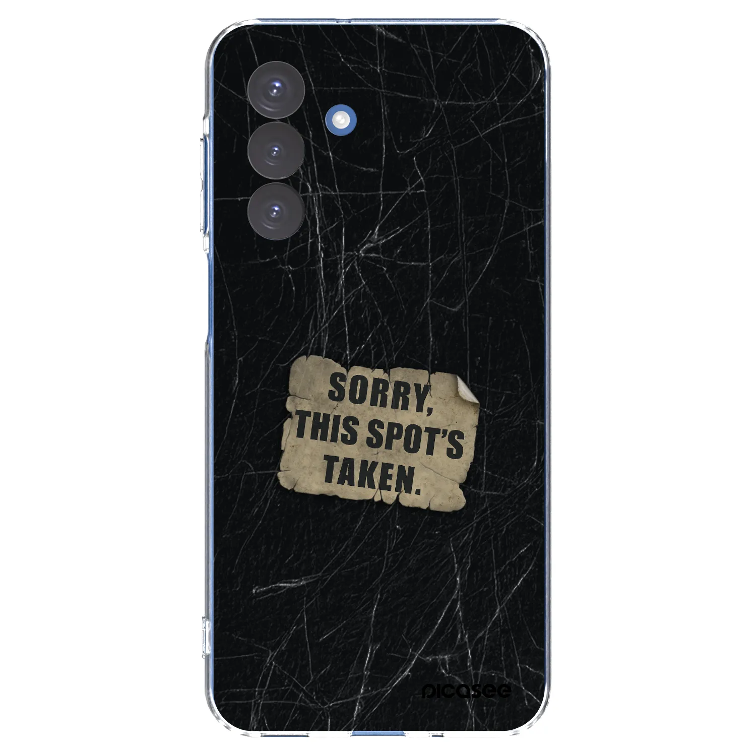 Picasee Samsung Galaxy A17 5G Hülle - Transparentes Silikon - SORRY