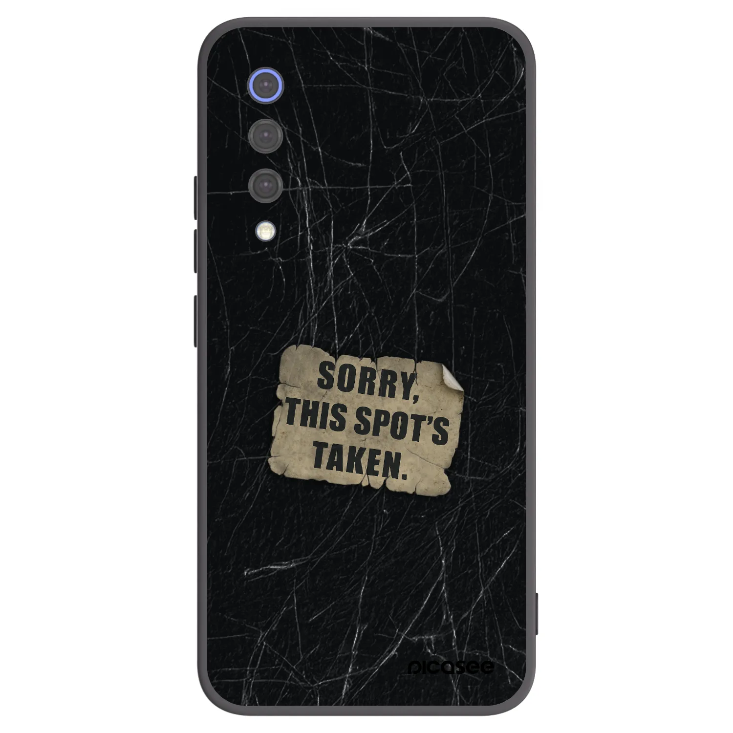 Picasee Xiaomi Mi 9 SE Hülle - Schwarzes Silikon - SORRY