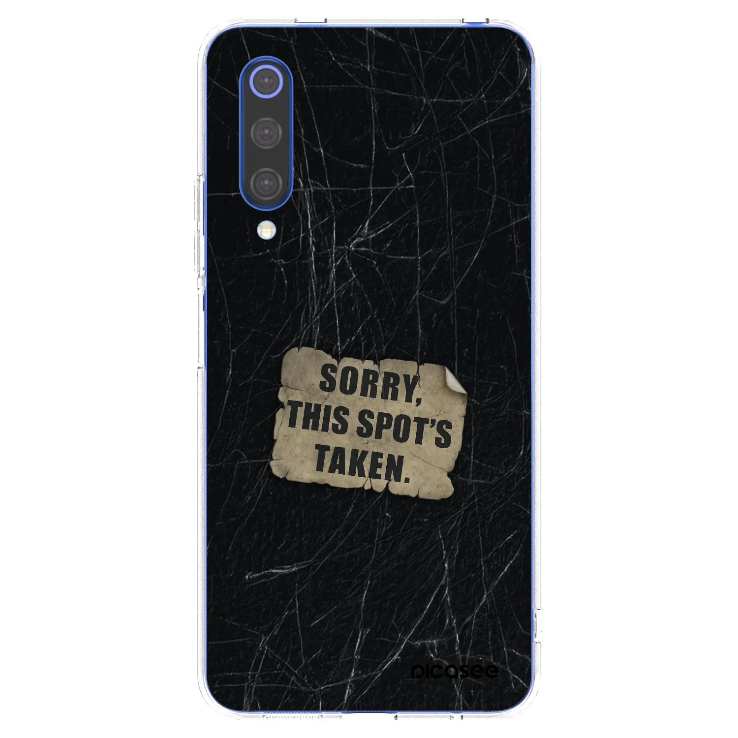 Picasee Xiaomi Mi 9 SE Hülle - Transparentes Silikon - SORRY