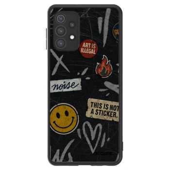 Picasee ULTIMATE CASE für Samsung Galaxy A32 5G A326B - STICKERS x TAGS