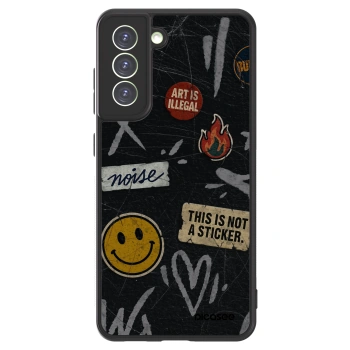 Picasee ULTIMATE CASE für Samsung Galaxy S21 FE 5G - STICKERS x TAGS