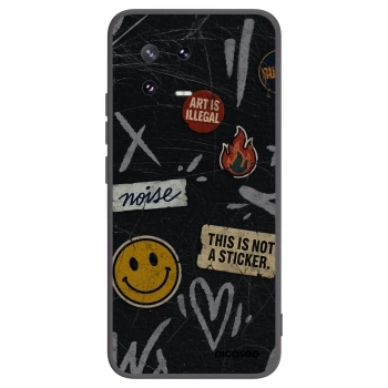 Picasee Xiaomi 13 Pro Hülle - Schwarzes Silikon - STICKERS x TAGS