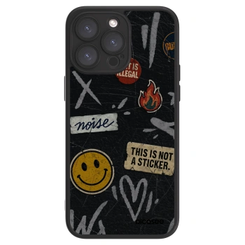 Picasee ULTIMATE CASE für Apple iPhone 15 Pro Max - STICKERS x TAGS
