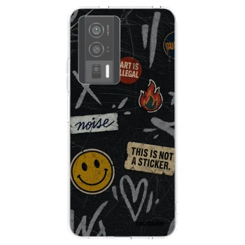 Picasee Xiaomi Poco F5 Pro 5G Hülle - Transparentes Silikon - STICKERS x TAGS