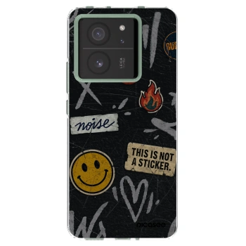 Picasee Xiaomi 13T Hülle - Transparentes Silikon - STICKERS x TAGS