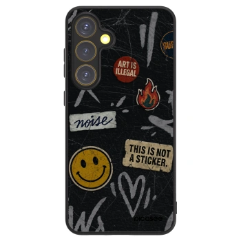 Picasee ULTIMATE CASE PowerShare für Samsung Galaxy S24 FE S721B - STICKERS x TAGS
