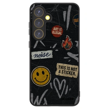 Picasee ULTIMATE CASE für Samsung Galaxy S24 FE S721B - STICKERS x TAGS