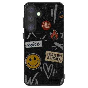 Picasee ULTIMATE CASE PowerShare für Samsung Galaxy S25+ 5G - STICKERS x TAGS