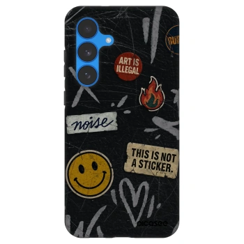 Picasee Fashion Case für Samsung Galaxy S25 FE 5G - STICKERS x TAGS