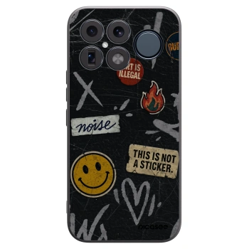 Picasee Xiaomi Poco F8 Ultra Hülle - Schwarzes Silikon - STICKERS x TAGS