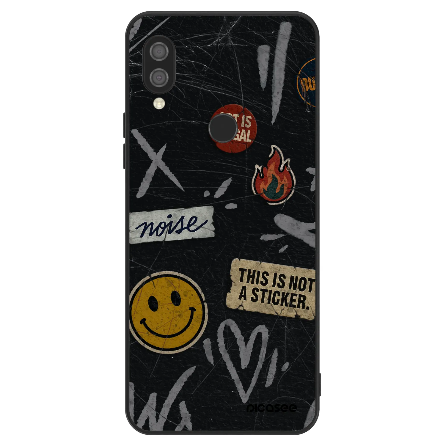 Picasee ULTIMATE CASE für Xiaomi Redmi 7 - STICKERS x TAGS