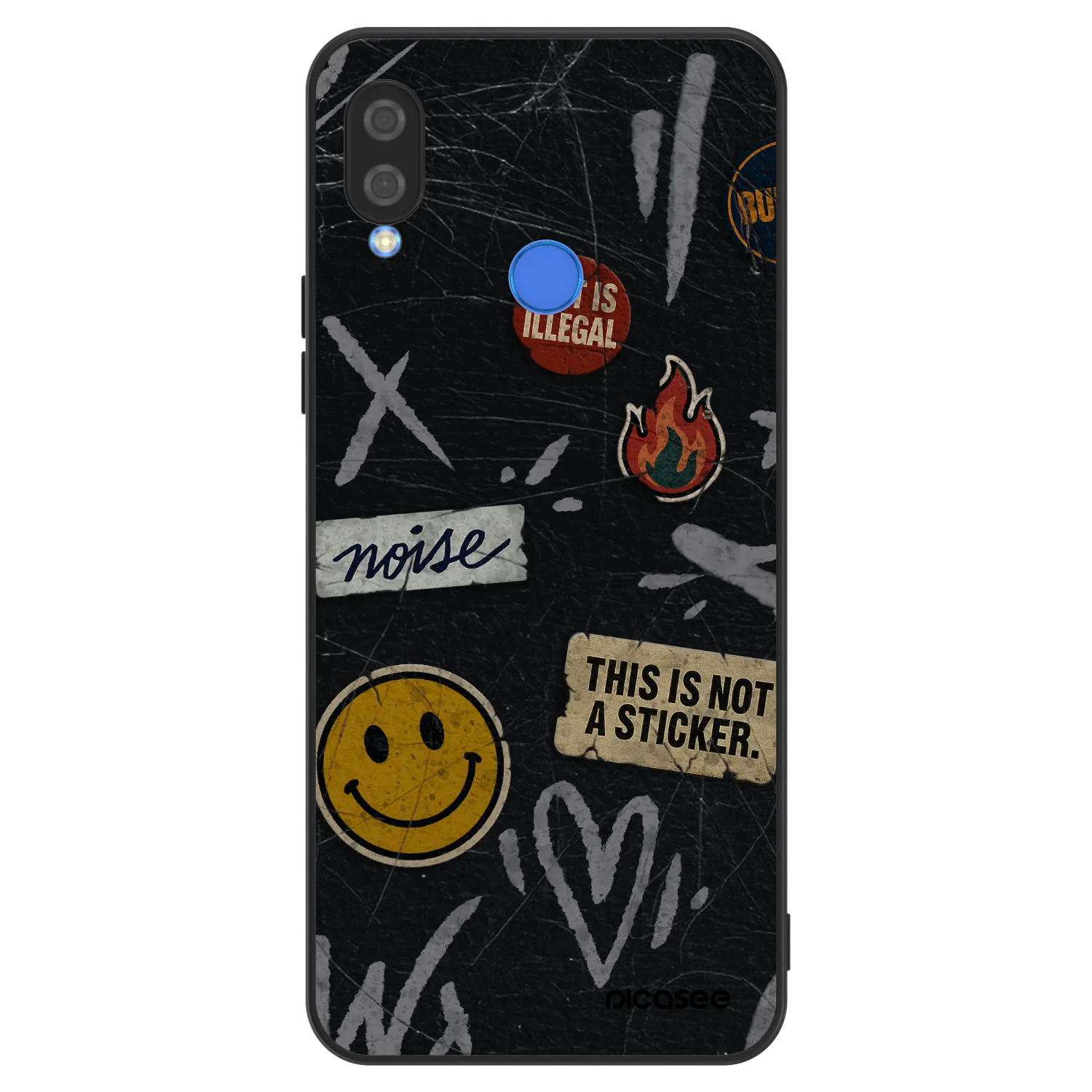 Picasee ULTIMATE CASE für Huawei Nova 3 - STICKERS x TAGS