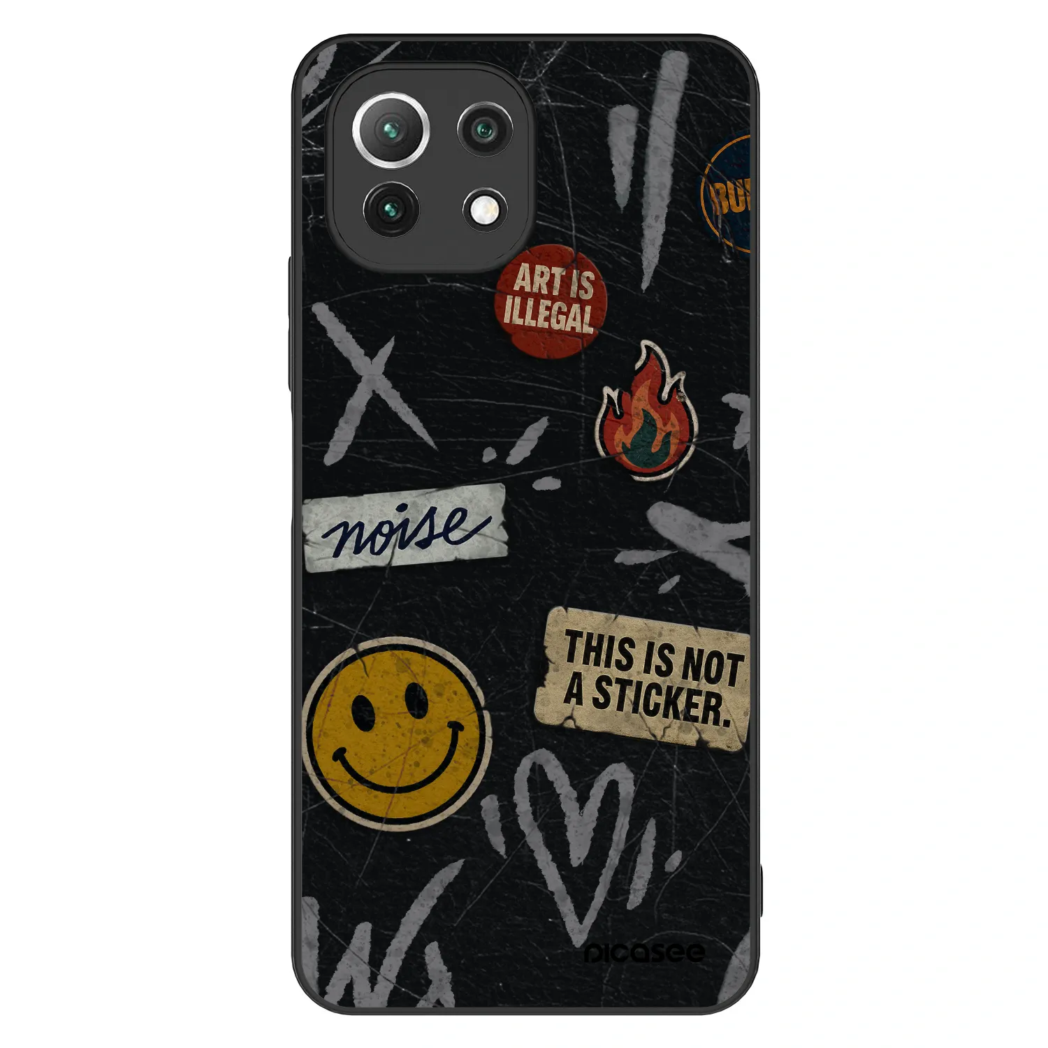 Picasee ULTIMATE CASE für Xiaomi Mi 11 Lite - STICKERS x TAGS
